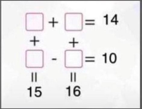 math puzzles with solution